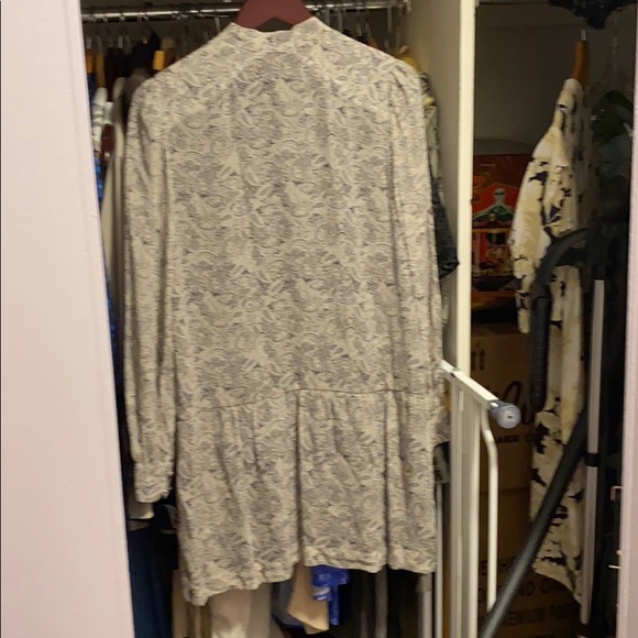 H&M PAISLEY DRESS WITH NECK TIE - Picture 4 of 4